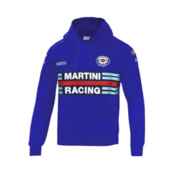 Fuori tutto - Felpa con cappuccio da lavoro Sparco Hoodie Martini Racing 01279 Taglia L Colore Rosso
