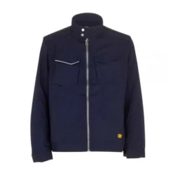 Fuori tutto - Giacca da lavoro Diadora Multitasche con collo alla coreana Jacket Poly II 702.172117 Taglia XL Colore Blu Scuro