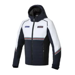 Fuori tutto - Giacca da Lavoro Con Cappuccio Sparco Martini Racing 01361MR Taglia L Colore Bianco Blu