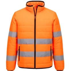 Fuori tutto - Giacca da Lavoro Portwest Alta Visibilità Baffle Hi-Vis S617 Impermeabile Taglia XL Colore Giallo Nero