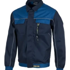 Fuori tutto - Giacca da lavoro estiva multitasche con cerniera in nylon nascosta - Workteam Taglia 56 colore Grigio Granata