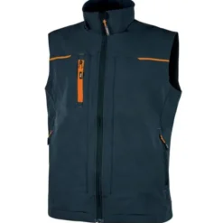 Fuori tutto - Gilet da Lavoro Multitasche Stretch Elasticizzato U-Power Saturn PE181BC colore dark green taglia xxl