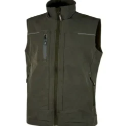 Fuori tutto - Gilet da Lavoro Multitasche Stretch Elasticizzato U-Power Saturn PE181BC colore black carbon taglia m