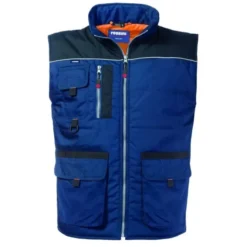 Fuori tutto - Gilet da Lavoro Multitasche Rossini Morgan HH218 Colore Blu/Nero Taglia 2XL