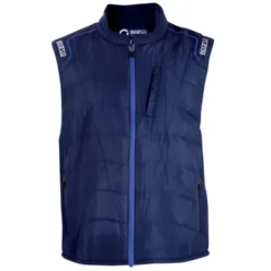 Fuori tutto - Gilet da lavoro Sparco PARAMOUNT con interno in Pile Imbottito Invernale Multitasche - BLU taglia M