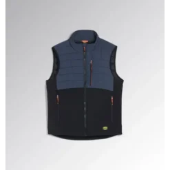 Fuori tutto - Gilet da lavoro Diadora PADDED VEST OSLO HYBRID Multitasche Impermeabile 702.181812 Taglia L Colore Nero