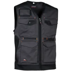 fuori tutto - Gilet da Lavoro Stretch Multitasche Cofra Kunir V616 colore navy taglia 44
