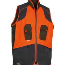 Fuori tutto - Gilet da Lavoro Multitasche Impermeabile Cofra Wulfem V324-0 Taglia L Colore Fango nero