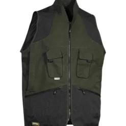 Fuori tutto - Gilet da Lavoro Multitasche Impermeabile Cofra Wulfem V324-0 Taglia L Colore Fango nero