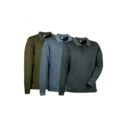 Fuori tutto - Polo da Lavoro Cofra Luxembourg 100% Cotone Piquet V035-0-02 taglia M colore antracite nero
