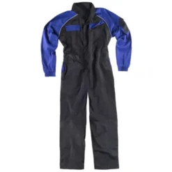 Fuori tutto - Tuta da lavoro combinata multitasche - Workteam Colore Nero/Royal Taglia 56