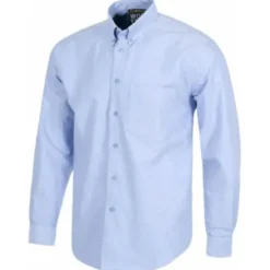 Fuori-Tutto Camicia da lavoro sportiva in cotone con tessuto Oxford - Workteam colore celeste Taglia L