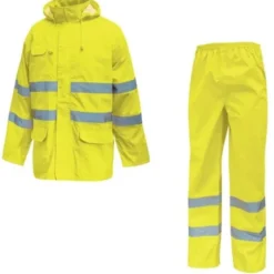 Fuori tutto - Completo da Lavoro Alta Visibilità Antipioggia U-Power Cover HL168YF colore orange fluo taglia 3xl