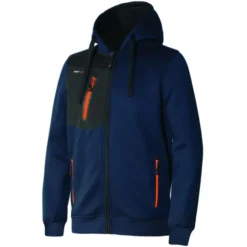 Fuori tutto - Felpa tecnica da Lavoro Multitasche Issa Line Tube 8883B Taglia 4XL Colore Grigio Antracite