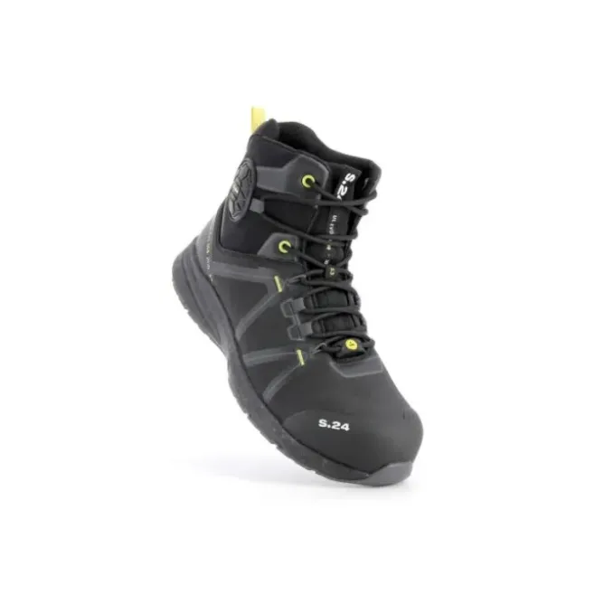 Fuori tutto - Scarpe Antifortunistiche S.24 Rocket S3 ESD SRC FO WRU HRO HI CI 6222 Alte Metalfree Numero 43