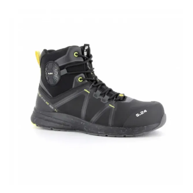 Fuori tutto - Scarpe Antifortunistiche S.24 Rocket S3 ESD SRC FO WRU HRO HI CI 6222 Alte Metalfree Numero 43