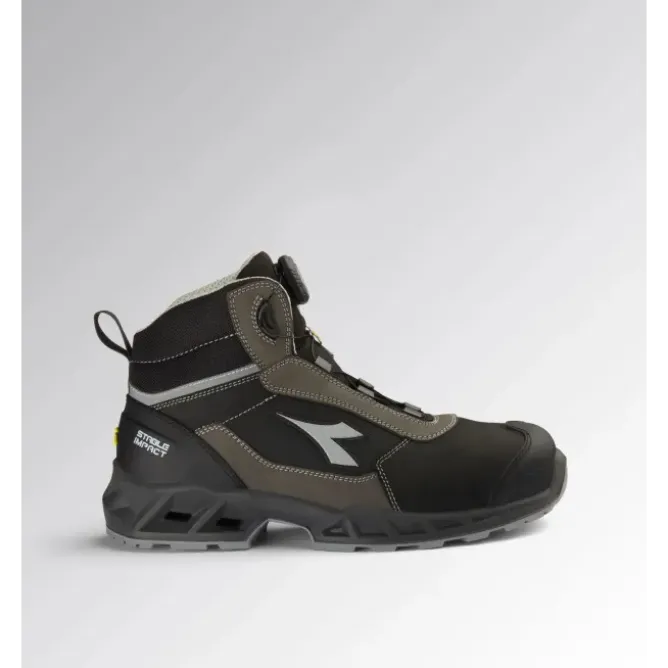 Fuori tutto - Scarpe antinfortunistiche Diadora SHARK ST IMP LEA Q MID S3S FO SR SC ESD BOA 701.180611 Numero 40