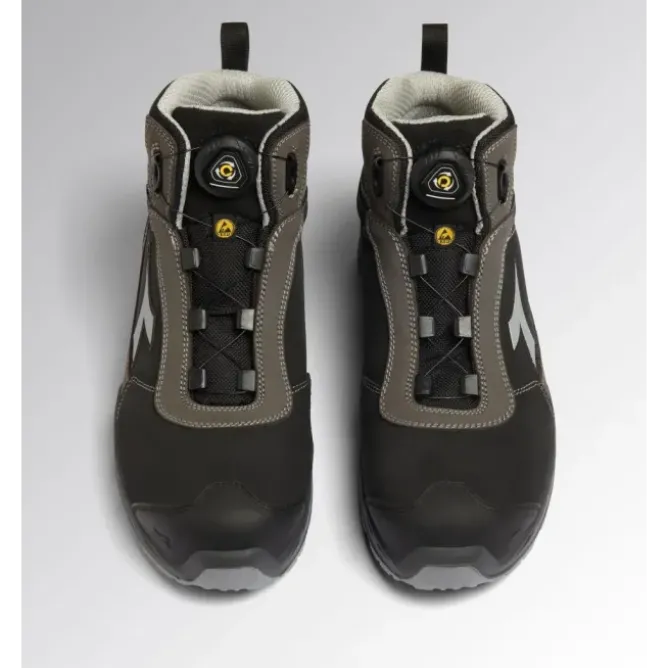 Fuori tutto - Scarpe antinfortunistiche Diadora SHARK ST IMP LEA Q MID S3S FO SR SC ESD BOA 701.180611 Numero 40