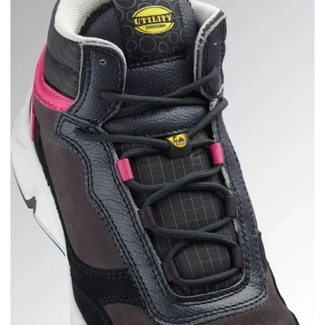 Fuori tutto - Scarpe antinfortunistiche Diadora Athena Mid Lady S3L FO ESD SR 701.179901 Numero 37