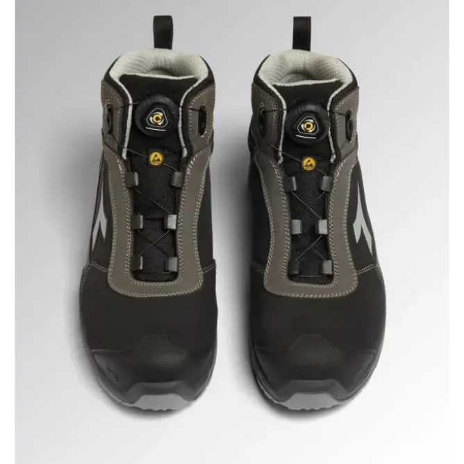 Fuori tutto - Scarpe antinfortunistiche Diadora SHARK ST IMP LEA Q MID S3S FO SR SC ESD BOA 701.180611 Numero 44