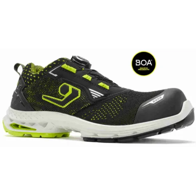 Fuori tutto - Scarpe antinfortunistiche Base Stockholm con chiusura BOA S1PS ESD SC LG FO SRC B1708A Numero 42