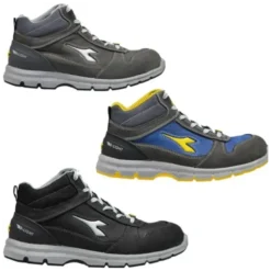 Fuori tutto - Scarpe antinfortunistiche Diadora - Run MID S3 SRC ESD 701.181155 Numero 45 Colore Grigio Navy