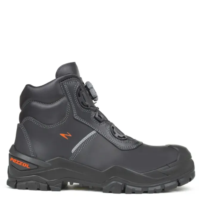 Fuori tutto - Scarpe antinfortunistiche Pezzol Azul con chiusura BOA S3 CI HI HRO SRC 203BV-04 Numero 44