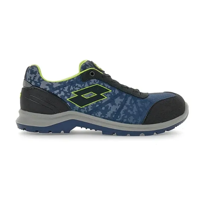 Fuori tutto - Scarpe Antinfortunistiche Basse Lotto Hit 400 S1P SRC 211779 Numero 43 Colore Verde