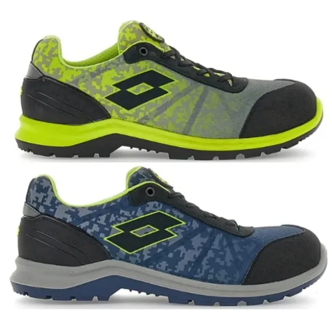 Fuori tutto - Scarpe Antinfortunistiche Basse Lotto Hit 400 S1P SRC 211779 Numero 43 Colore Verde