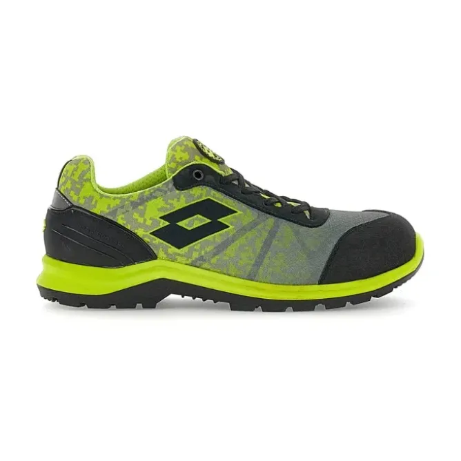 Fuori tutto - Scarpe Antinfortunistiche Basse Lotto Hit 400 S1P SRC 211779 Numero 43 Colore Verde