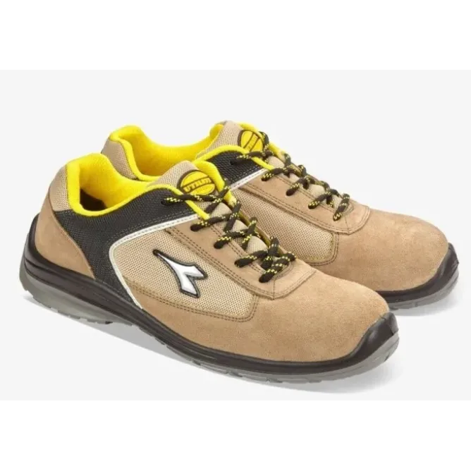 Fuori tutto - Scarpe da lavoro Diadora Utility D-Blitz Low S1P SRC | Grigio e Beige 701.172032 Numero 36