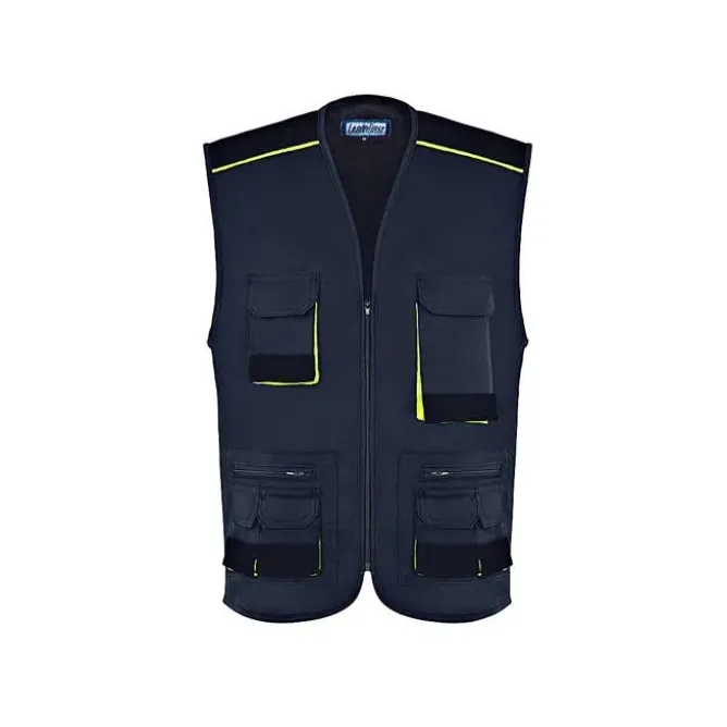 Gilet da Lavoro Multitasche Fluo