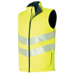 Gilet trapuntato da Lavoro Alta Visibilità Multitasche Molinel Luklight 0516.9999.065
