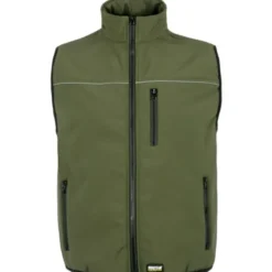 Gilet Workshell invernale multitasche con dettagli riflettenti - Workteam