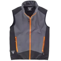 Gilet Workshell sportivo a collo alto e cerniera in nylon - Workteam