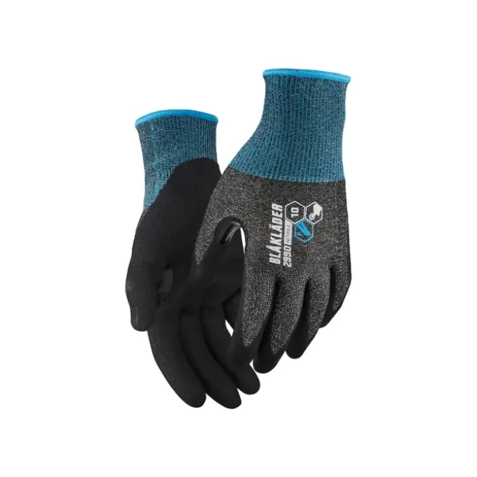 Guanti da Lavoro Blaklader antitaglio livello F Touch rivestito in nitrile 29901411990010