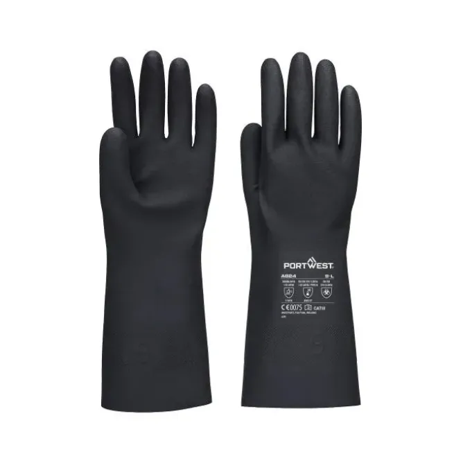 Guanti da Lavoro Portwest A824 Protezione Chimica