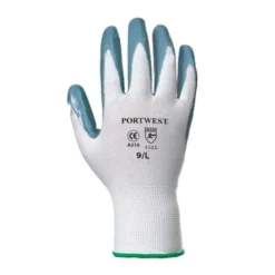 Guanti da lavoro spalmati in Nitrile con supporto in Nylon e filo continuo