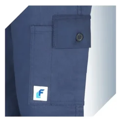 Pantalone da Lavoro Alta Visibilità 100% Cotone Multitasche Fustagno 179BNR