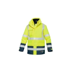 Parka da Lavoro Alta Visibilità Multitasche Multiprotezione Impermeabile Siggi 25GI0479