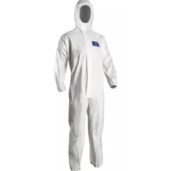 25 Pezzi - Tuta da Lavoro Coverguard Coverpro 5M30 con Cappuccio Monouso Multiprotezione MO44325