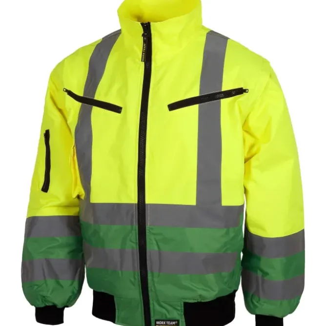 Pilot Giubbotto alta visibilità Imbottito con maniche staccabili Workteam - C3740