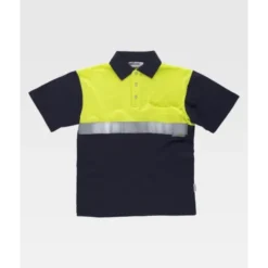 Polo da Lavoro 100% Cotone Alta Visibilità C3841 - Workteam
