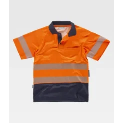 Polo da Lavoro Combinata Alta Visibilità C3895 - Workteam