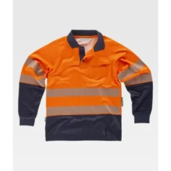 Polo da Lavoro Combinata M/L Alta Visibilità C3896 - Workteam