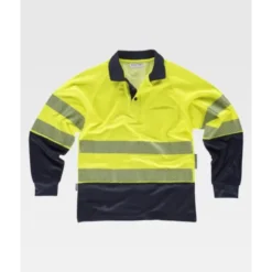 Polo da Lavoro Combinata M/L Alta Visibilità C3896 - Workteam