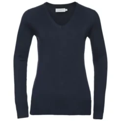 Pullover Da Lavoro Girocollo da Donna con scollo a V Russell - JE710F