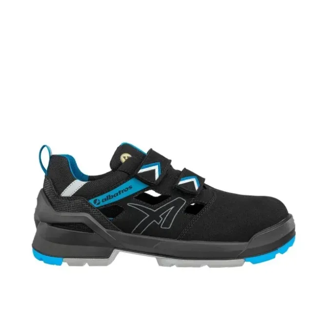 Sandali Albatros Forge Air Black/Blu Low S1 ESD FO SR 648060