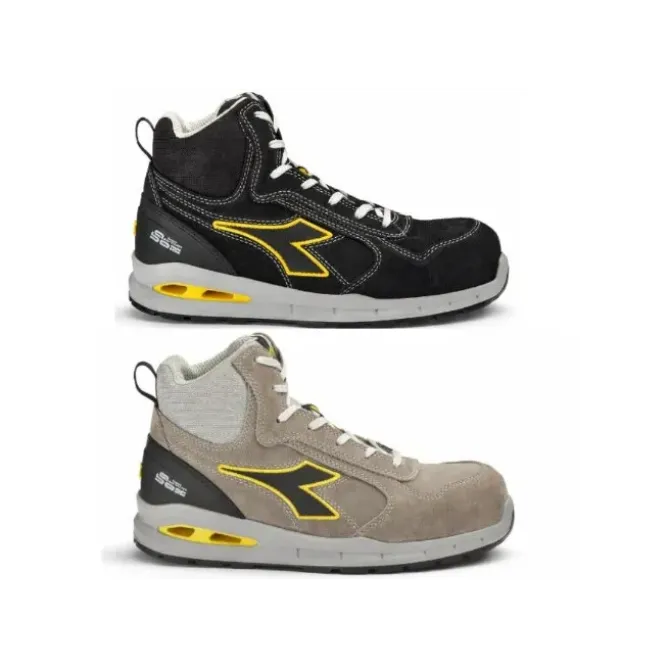 Scarpe antinfortunistiche Alte Diadora Run A.Box Mid S3S FO SR SC ESD 701.182529