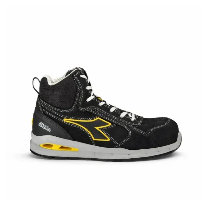 Scarpe antinfortunistiche Alte Diadora Run A.Box Mid S3S FO SR SC ESD 701.182529